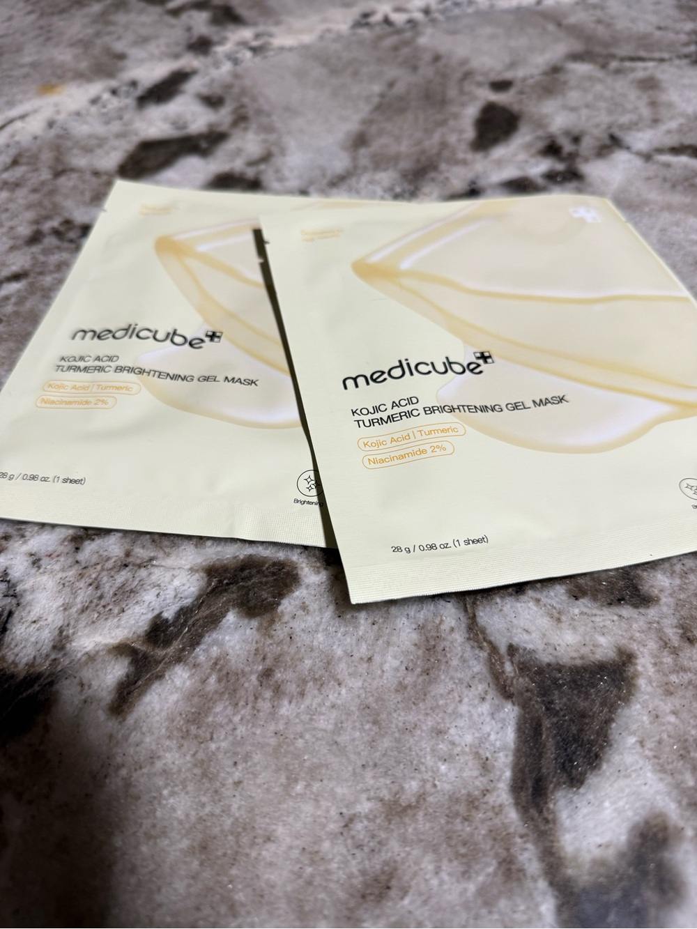 Medicube Turmeric Brightening Gel Mask — Yellow Sheet Mask